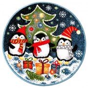 Covor rotund de Craciun 11504 Selectează mărime: 067 X 067