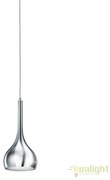 Pendul design modern Soul 1 chrom