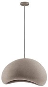 Lustra suspendata design modern, Stone Brown, AERE, L 60cm