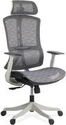 Scaun ergonomic SYYT 9511 gri, tetieră 2D și multiblock