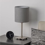 Brilagi - Lampă de masă LED NUBILA 1xE27/60W/230V gri deschis
