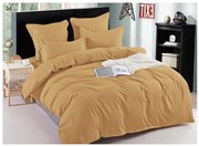 Lenjerie Pat Single Premium Damasc - Galben Mustar