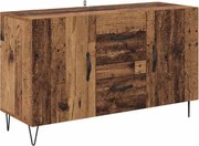 vidaXL Bufet cu sertar Lemn Vechi 100 x 36 x 60 cm Lemn compozit