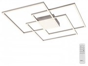 Lustră LED aplicată dimabilă ASMIN LED/45W/230V Leuchten Direkt 14713-55 + telecomandă