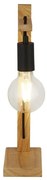 Lampa de masa din lemn design rustic Woody