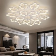 Lustra LED Cu Telecomanda, Elit's Esn K19/15, 300W, Alb