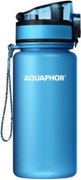 Sticla cu filtru pentru apa Aquaphor City 160026, 350 ml, Tritan, Carbune activ, Aqualen, Capac cu inchidere, Albastru
