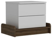 Noptieră albă Marina – Kalune Design