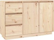 vidaXL Servantă, 111x34x75 cm, lemn masiv de pin