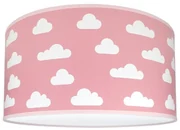 Plafoniera copii CLOUDS PINK 2xE27/60W/230V roz
