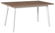 Masă Harry 80 x 140+180 V (Stejar grandson L) (Alb). 1059241