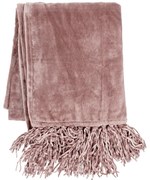 Pătură din micropluș Tiseco Home Studio, 130 x 170 cm, roz