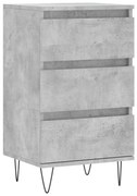 vidaXL Dulap, gri beton, 40x35x70 cm, lemn prelucrat