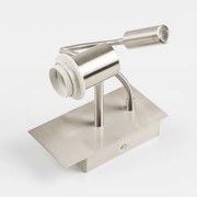 Lampă LED flexibilă de perete Brilagi NUBILA 1xE27/25W/230V+LED/3W crom mat/crem