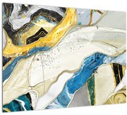 Tablou - Marmură colorată (70x50 cm)