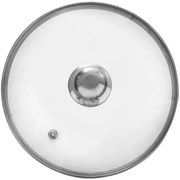 Capac din sticlă Orion, cu mâner, 24 cm, 24 cm