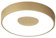 Plafoniera LED Smart dimabila cu telecomanda COIN 38cm aurie