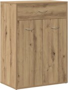 vidaXL Pantofar, stejar artizanal, 60x35x84 cm lemn prelucrat