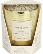 Lumânare în sticlă Star light, Velvet vanilla, 200 g