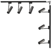 Zuma Line 3569 - Spot pe șină LISA 6xGU10/35W/230V, negru