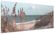 Tablou - Plaja roz (120x50 cm)