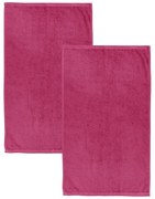 Prosoape roz-închis 2 buc. din bumbac cu uscare rapidă, din frotir 90x140 cm Quick Dry – Catherine Lansfield