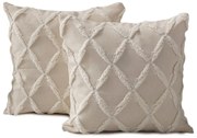 Fețe de pernă 2 buc. 43x43 cm Tuffet – Mioli Decor