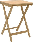 vidaXL Masă de bucătărie Manual natural 40 x 30 x 53,5 cm Bambus