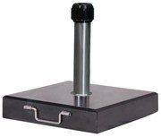 Suport granit Platinum Rome pentru umbrela terasa negru, 30 kg