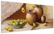 Tablou cu flori (120x50 cm), în 40 de alte dimensiuni noi