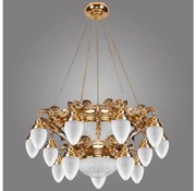 Kemar OW150 - Candelabru OURO EAGLE 15xE27/60W + 6xE27/100W, 230V