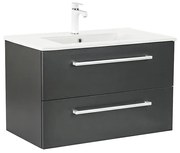 Dulap inferior Vario Clam 80 cu lavoar antracit-antracit