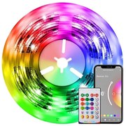 Immax NEO 07775L- Bandă LED RGB+CCT 48W/230V 10m IP65 Wi-Fi Tuya+DO reglabilă