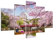 Tablou cu cireș japonez (150x105 cm)