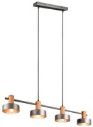 Suspensie 4 becuri E14 GAYA 309500467 TRIO