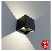 APLED - LED Aplică perete exterior CUBE 2xLED/3W/230V IP65