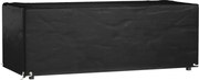 vidaXL Husă pentru mobilier de grădină, 8 ocheți, 192x82x65 cm, pătrat