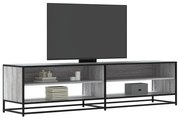 vidaXL Comodă TV, gri sonoma, 180,5x40x46 cm, lemn compozit