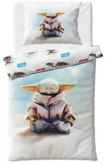 Lenjerie de pat pentru copii Star Wars Baby Yoda ,140 x 200 cm, 70 x 90 cm