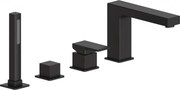 Mexen Cube baterie pentru cadă, neagră - 72932-70