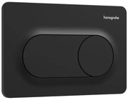 Clapeta de actionare, negru mat, Hansgrohe iFrame Original S