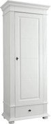 Dulap lemn masiv alb fara Oglindă Ariana, 80 × 46 × 200 cm