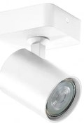 Spot aplicat directionabil de tavan/plafon EXO 1 alb ZZ AZ3194