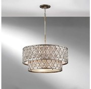 Lustră pe tijă Feiss FE-LUCIA-P-E-2TR LUCIA 6xE27/60W/230V