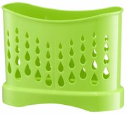 Scurgator tacamuri 2 compartimente, verde, Asca