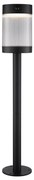 Stalp solar cu senzor de miscare, protectie IP44, Coupar negru