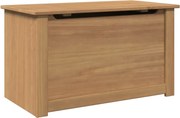 vidaXL Cutie depozitare cu capac "Panama", 79x42x46 cm, lemn masiv pin