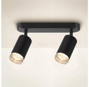 Spot pentru baie Brilagi SELE 2xGU10/30W/230V IP44 negru