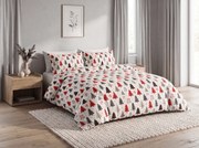 Lenjerie de pat din microfibra MERRY TREE colorata Dimensiune lenjerie de pat: 70 x 90 cm | 140 x 220 cm