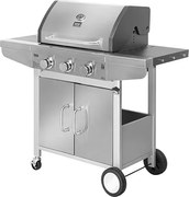 Grill gaz 3 arzatoare bbq 3001 master grill teesa